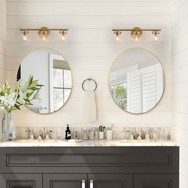 Brushed Gold Bathroom Light Fixtures Everything Bathroom
